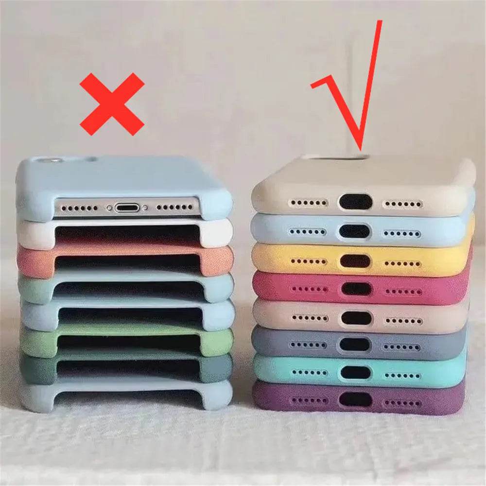 Coque en silicone Iphone 16, 16 pro, 16 pro max, 16 plus